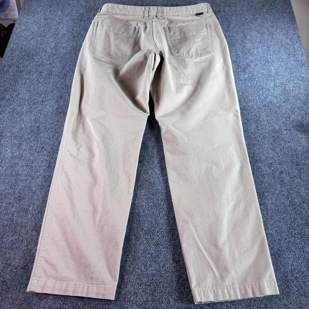 The North Face Chino Pants Mens 34 Khaki Tan Stretch Straight Leg‎ Hiking Casual
